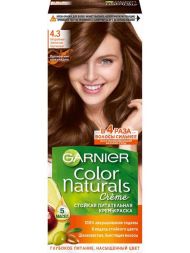 Garnier Краска для волос Color Naturals тон 4.3 Золотой каштан