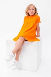 Платье Солнышко Оранжевое детское оранжевый