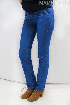 Брюки &quot;Аманда&quot; для беременных синий джинс, размер 42
