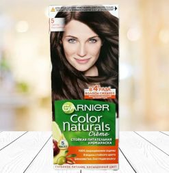 Garnier Краска для волос Color Naturals тон 5 Светлый каштан