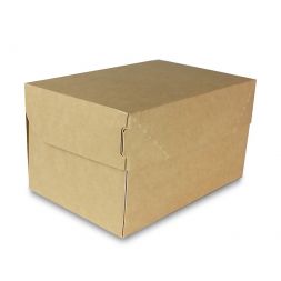 Коробочка для упаковки - ECO CAKE 1200 (коричневая)