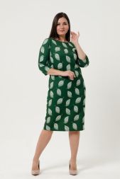 Платье женское 20656 зеленый