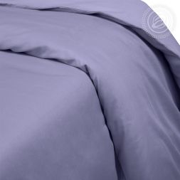 Пододеяльник сатин ЕВРО Фиолетовый 215х205 Арт-Дизайн