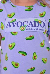 Платье женское 4-100 (индиго) Авокадо