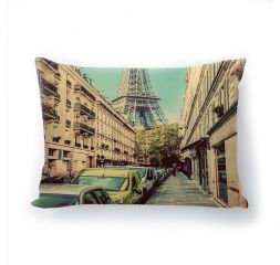 Подушка декоративная с 3D рисунком &quot;Улочки Парижа&quot;