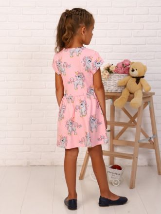 Платье Волшебница детское розовый