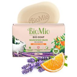 BioMio Bio - Soap Мыло Апельсин Лаванда и Мята, 90 г