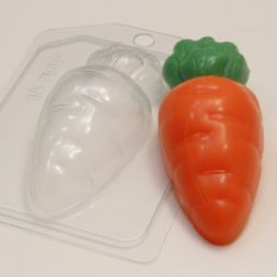 Форма пластиковая - Морковка мультяшная арт. 1108