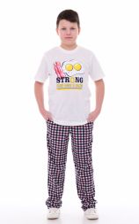 Пижама подростковая 11-048 (молоко), Яичница