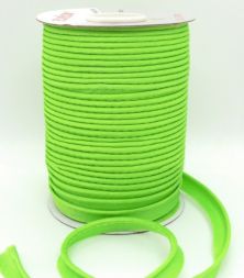 Кант атласный шир. 12 мм № 057 светло-зеленый ЕВРО уп. 72 ярда
