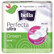 Bella Perfecta Прокладки Ультра Green 10 шт