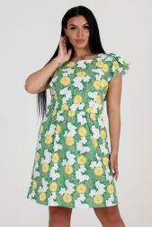 Платье женское 24763 зеленый