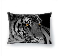 Подушка декоративная с 3D рисунком &quot;Белый тигр&quot;