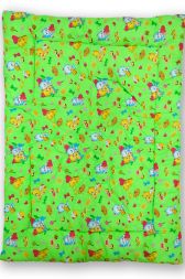 Одеяло детское полиэфир 105х135, чехол бязь ЛЮКС (зеленый)
