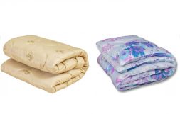 Одеяло миниевро (200х217) Medium Soft Стандарт Merino Wool (овечья шерсть) арт. 231 (300 гр/м)
