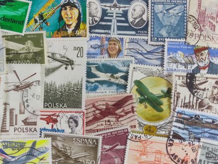 Набор различных марок, Самолёты (30 шт.)