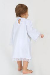 Платье крестильное унисекс. арт. ПЛ-КР-003 детское белый