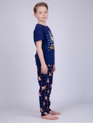 Пижама детская корги, трикотаж (арт. ПД-137)