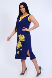 Платье женское 71063 синий