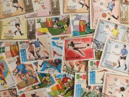 Набор различных марок, Футбол (25 шт.)
