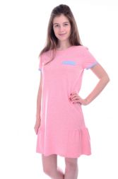 Платье женское Кокетка розовая (размер 42)