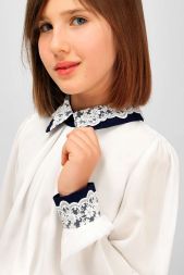Блузка для девочки SP0302 кремовый