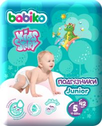 Babiko Kids Story Подгузники Junior, размер: 5 (11-25 кг) 42шт